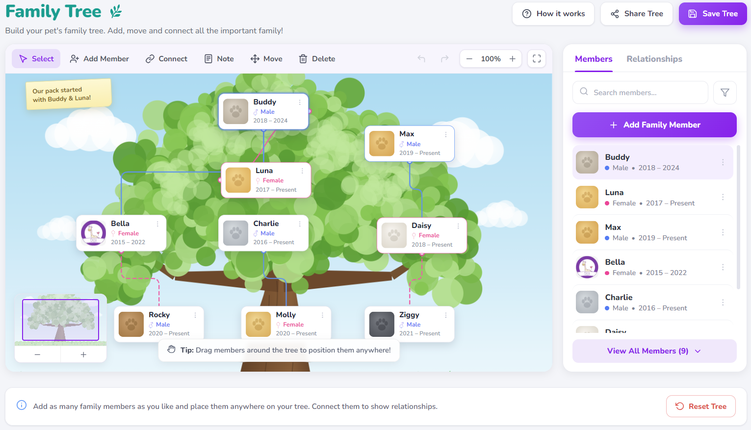 Family Tree preview